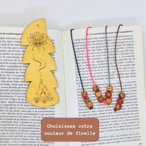 Marque Page Feu de Bois Envoutant – Image 4